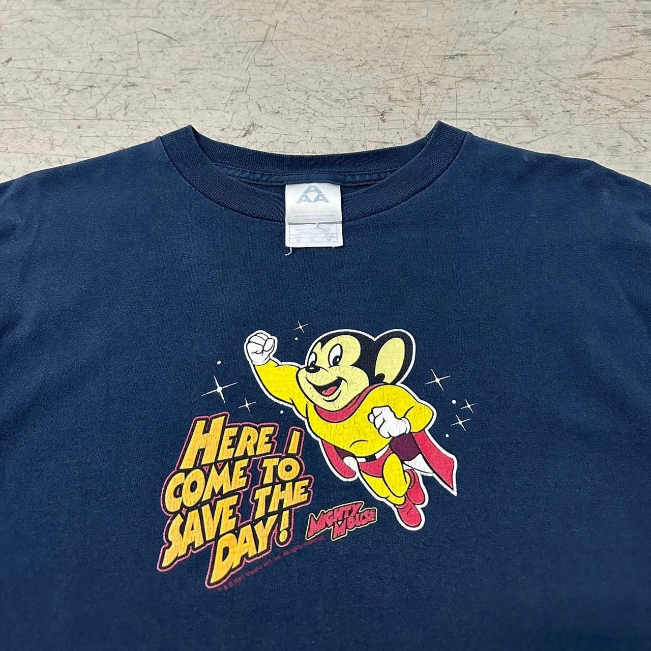 Y2k Mighty Mouse Cartoon T-shirt
