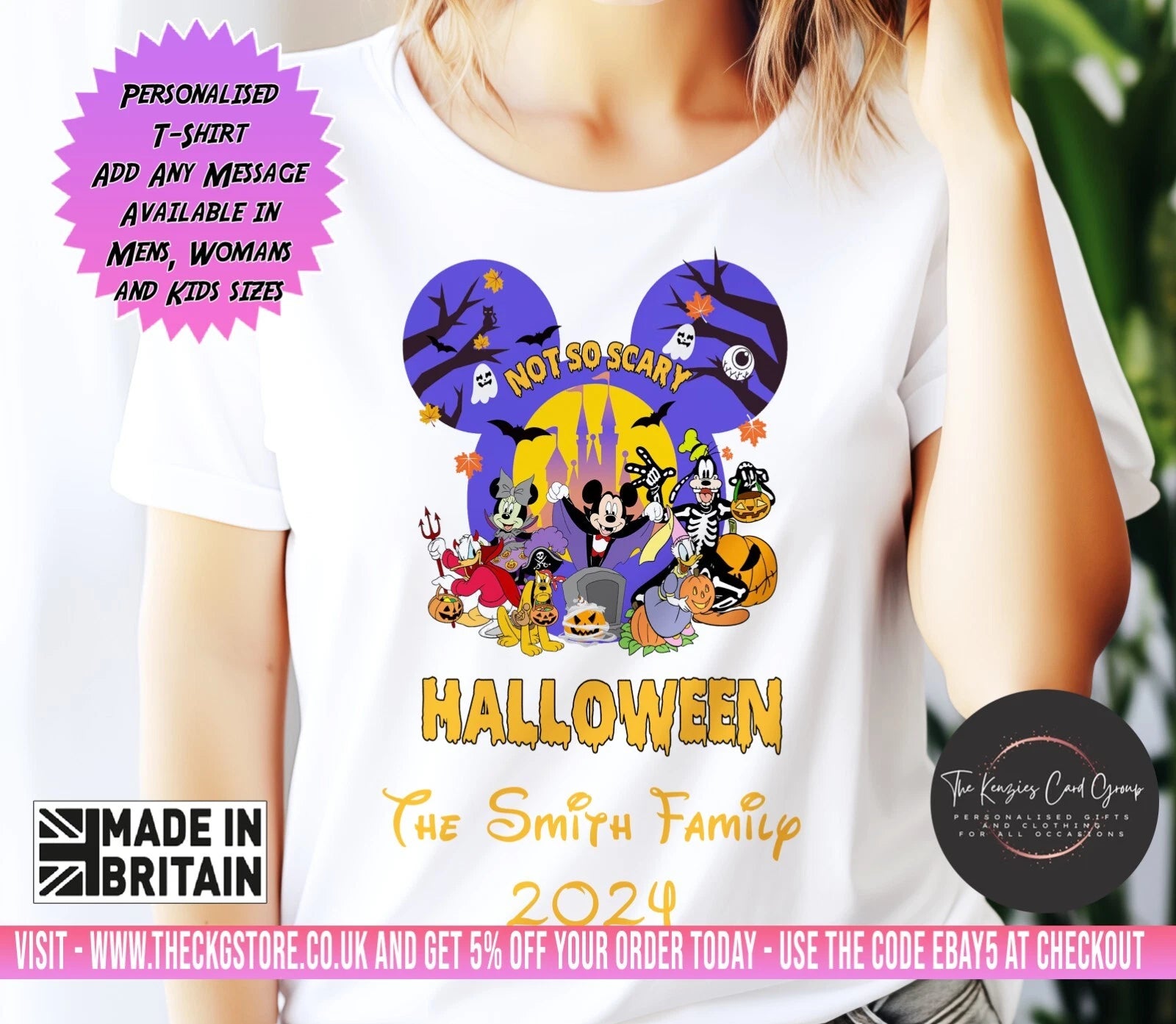 Custom Mickeys Not So Scary Halloween Party T Shirt Disney Trip Disneyland World
