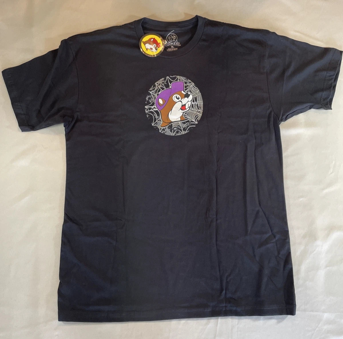 Buc-ees Halloween T-shirt 2025 Put A Spell On Me Glow In The Dark Xl Nwt
