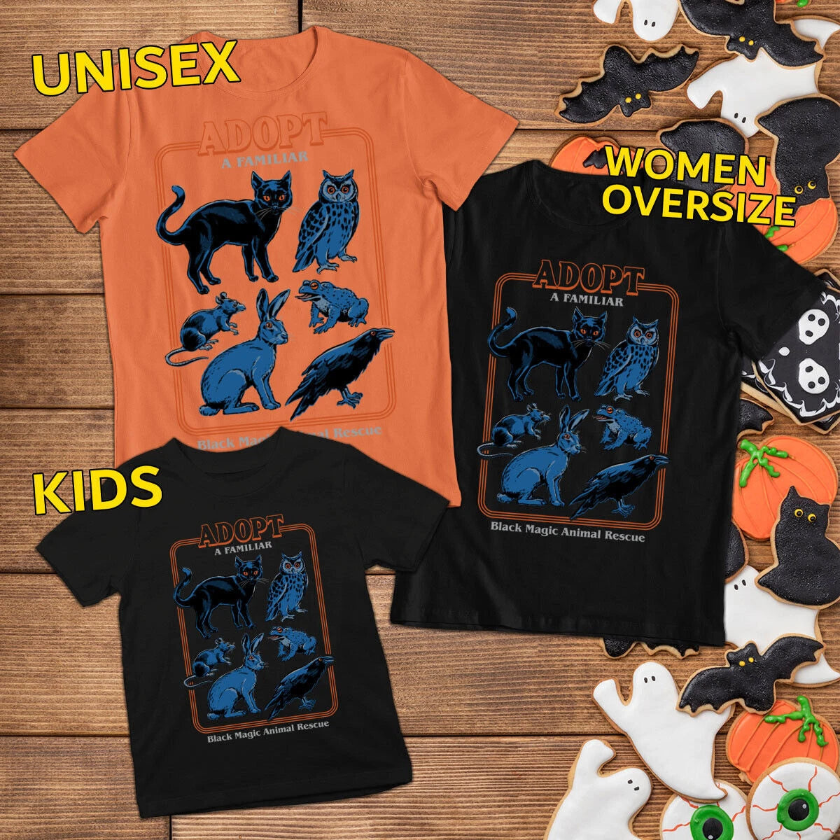 Adopt A Familiar Witchcraft Halloween Horror Spooky Scary #h