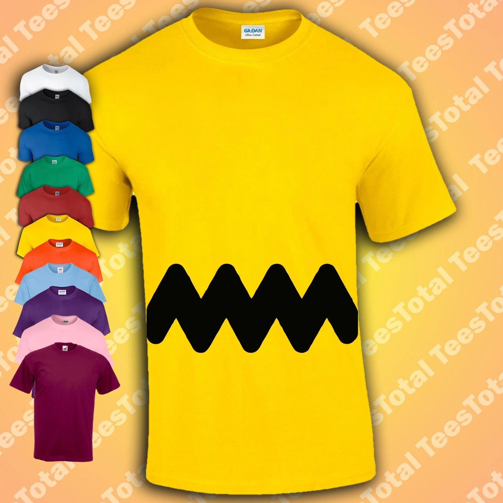 Charlie Brown Kids T Shirt Funny Retro Cartoon Snoopy Peanuts Top