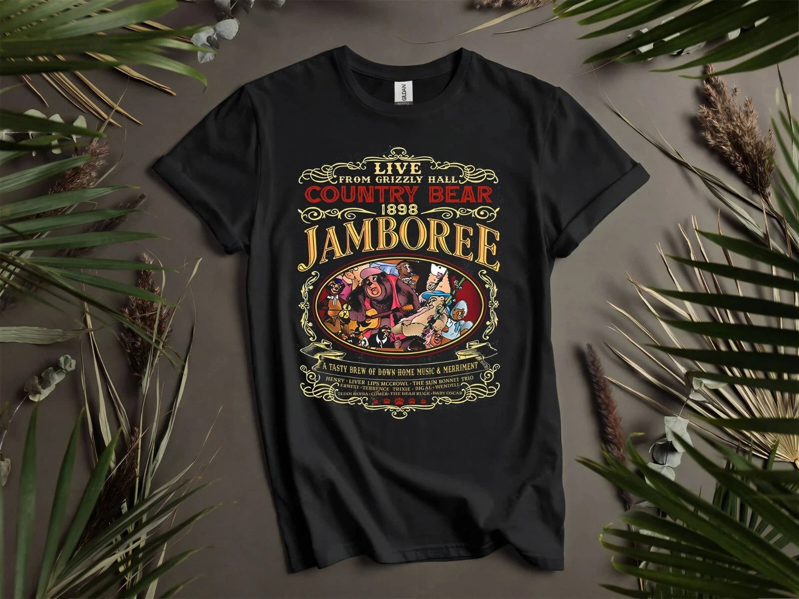 Disney Country Bear Jamboree Group T-shirt T Shirt Men Women Unisex Tshirt K172