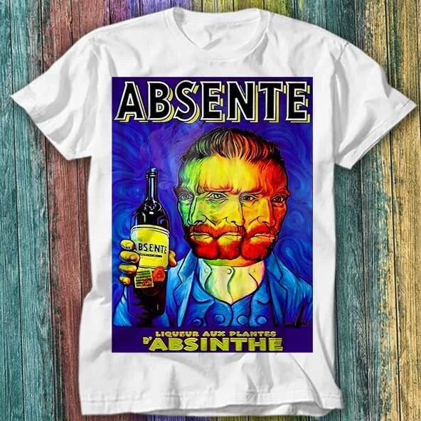 Absinthe Absente Vincent Van Gogh T Shirt Top Tee 479