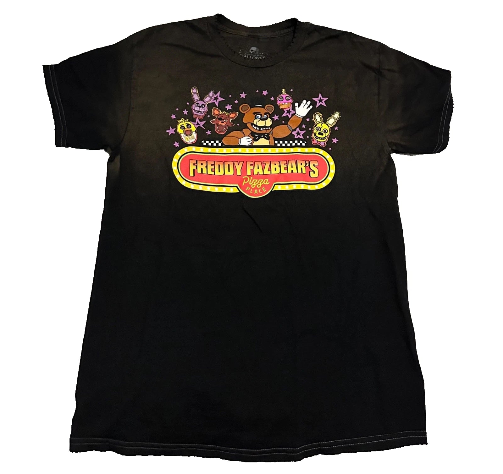 Bnwt Universal Studios Hhn Five Nights At Freddy's Short Sleeve Shirt Sz M 2025