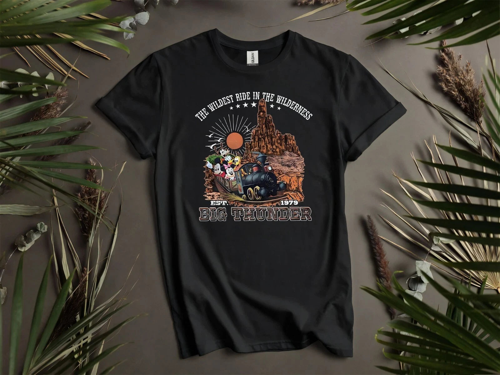 Disney Mickey And Friends Big Thunder Hoodie Tshirt Men Women Unisex Ad453