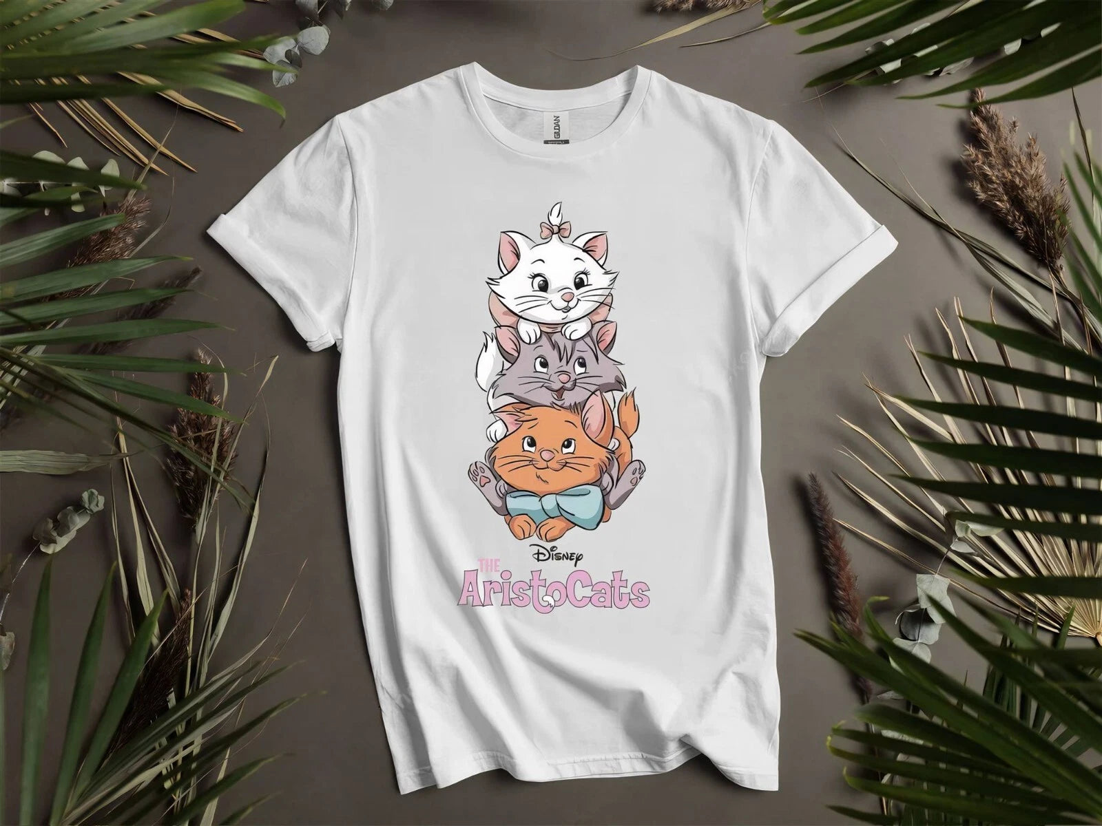 Cute Disney The Aristocats Marie T-shirt T Shirt Men Women Unisex Tshirt K58