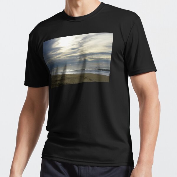 Couple on the beach Active T-Shirt by nikawanders