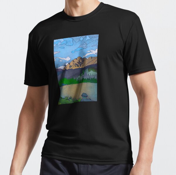Warren Peak Active T-Shirt for Sale by PerservereFoxy