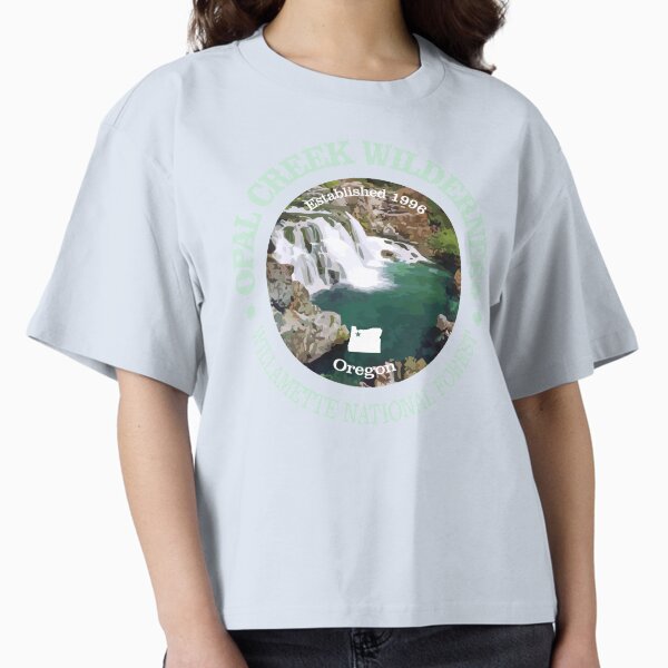 Opal Creek Wilderness (WA) Boxy T-Shirt for Sale by curranmorgan