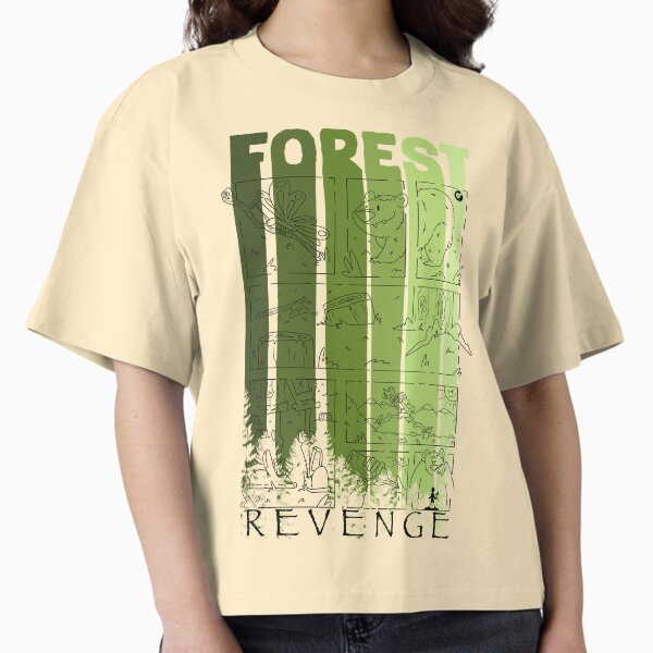 Forest revenge, save the wild comic Boxy T-Shirt for Sale by OddCreatures