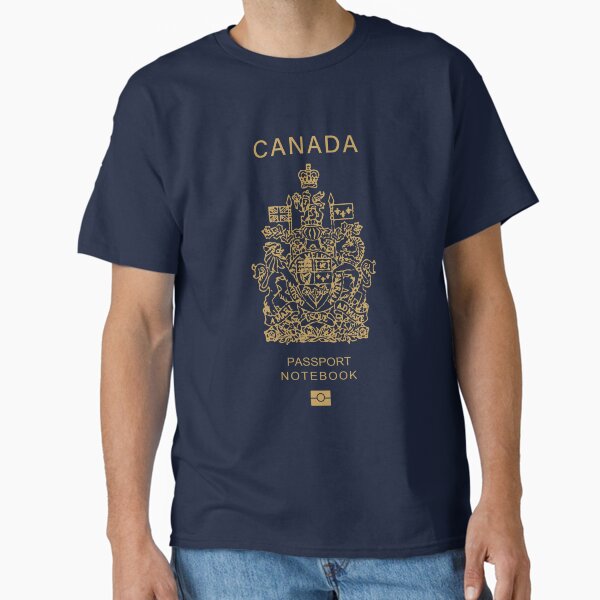 Canada Passport Classic T-Shirt for Sale by lilking31