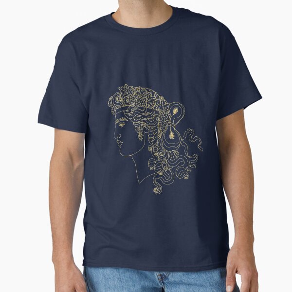 Dionysos (black & gold alike) Classic T-Shirt for Sale by milankovacevic