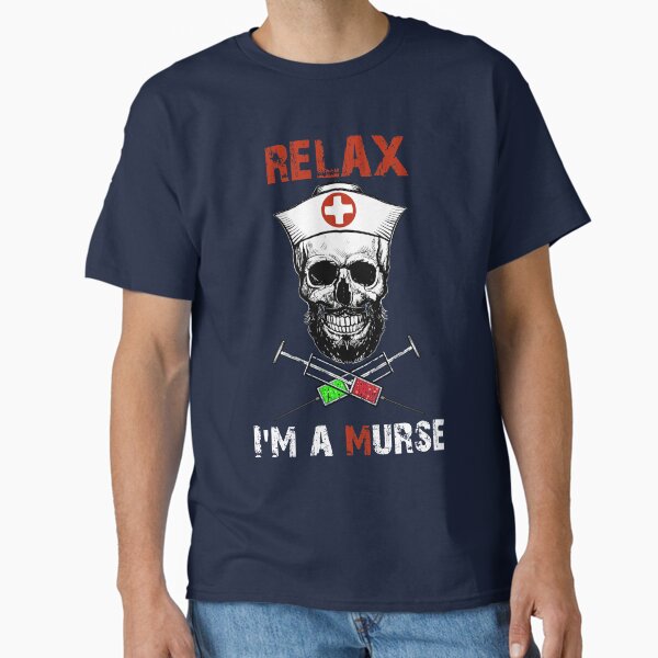 "Funny Murse Male Nurse Gift" Classic T-Shirt for Sale by Desha001