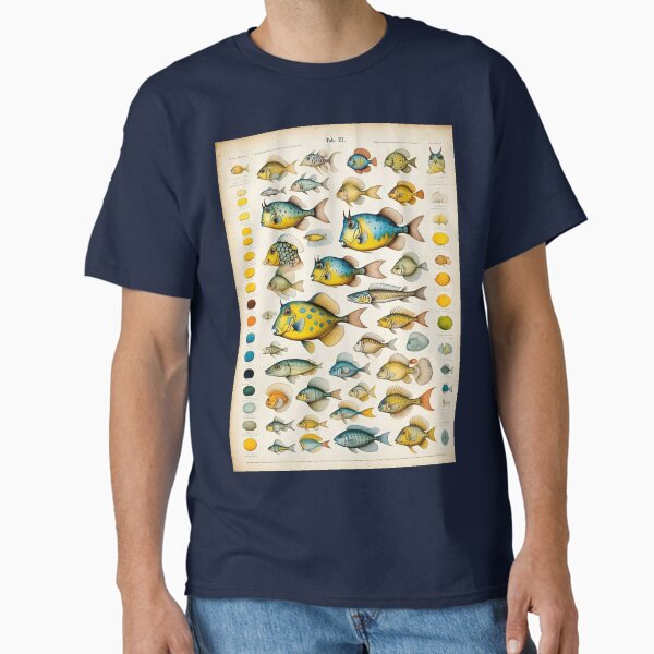 Picture plate Cowfish no. 399 Classic T-Shirt by MeisterJeder