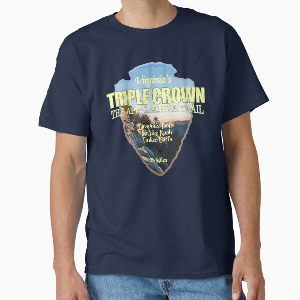 Virginia's Triple Crown Loop (arrowhead) Classic T-Shirt for Sale by curranmorgan