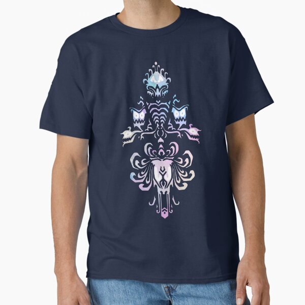 Watercolor Single Haunted Mansion Wallpaper Classic T-Shirt for Sale by FandomTrading