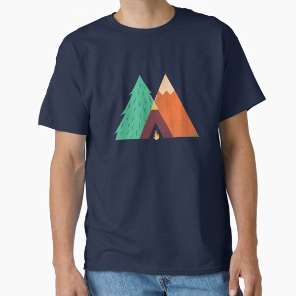 Camping Adventure Classic T-Shirt for Sale by dandingeroz
