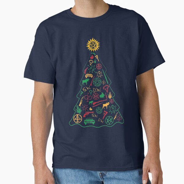 "A Supernatural Christmas Tree" Classic T-Shirt for Sale by SolarSailor