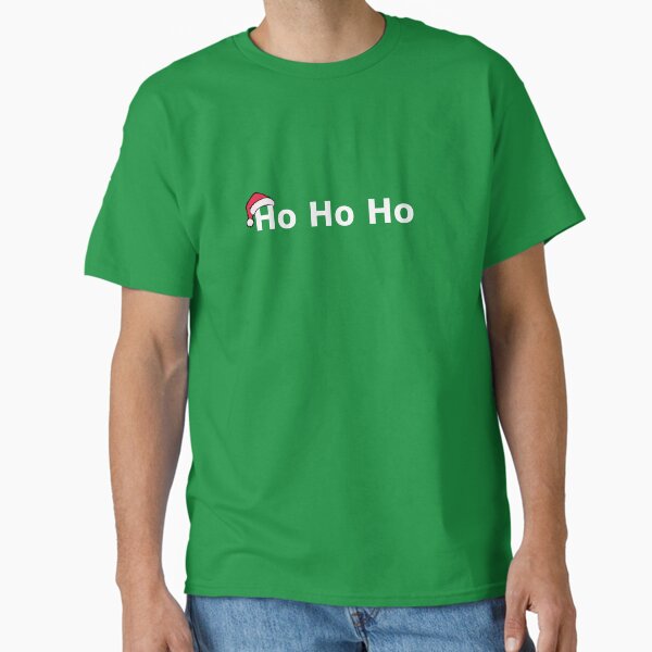 HoHoHo Classic T-Shirt for Sale by HerbalBlue