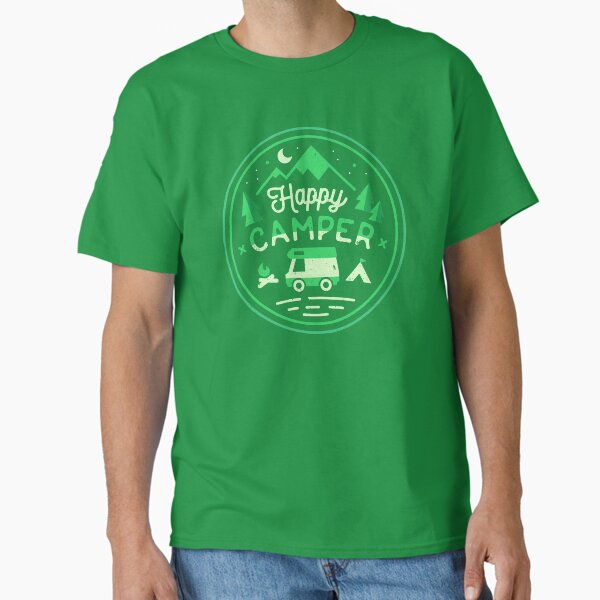 Happy Camper Modern Classic T-Shirt for Sale by amandaflagg
