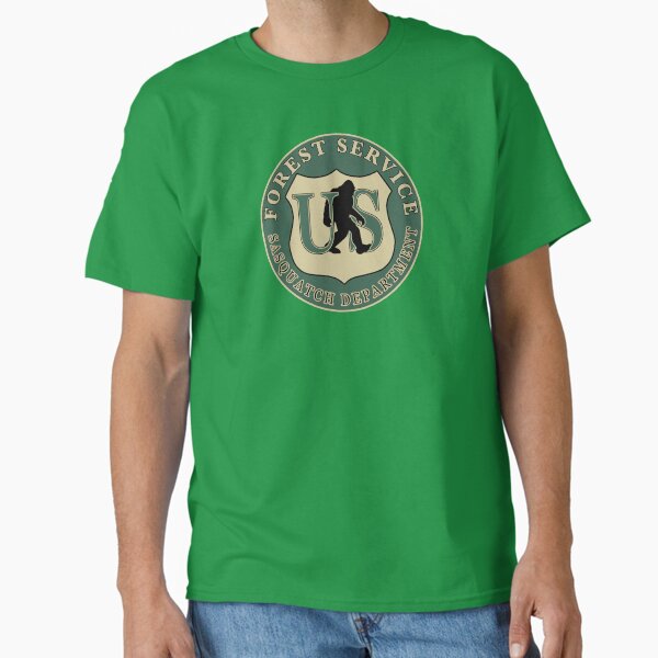Bigfoot Department - Forest Service  Classic T-Shirt for Sale by unionpride