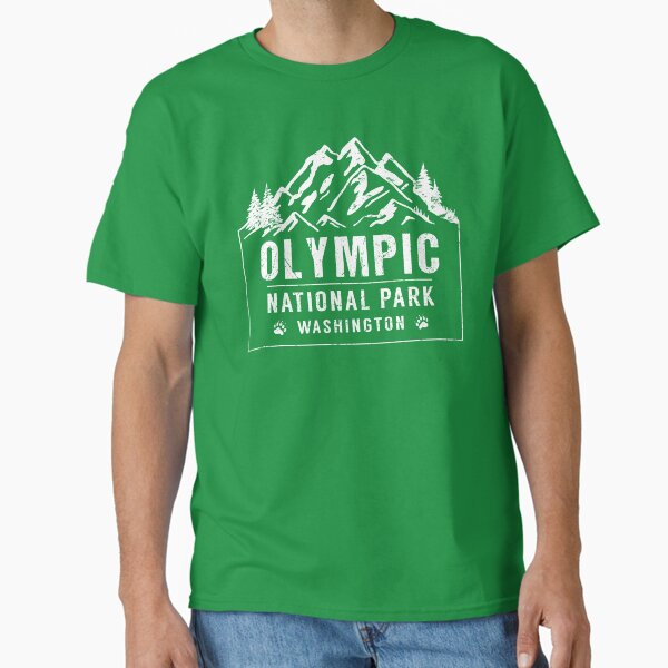 Olympic National Park Classic T-Shirt for Sale by gotops12