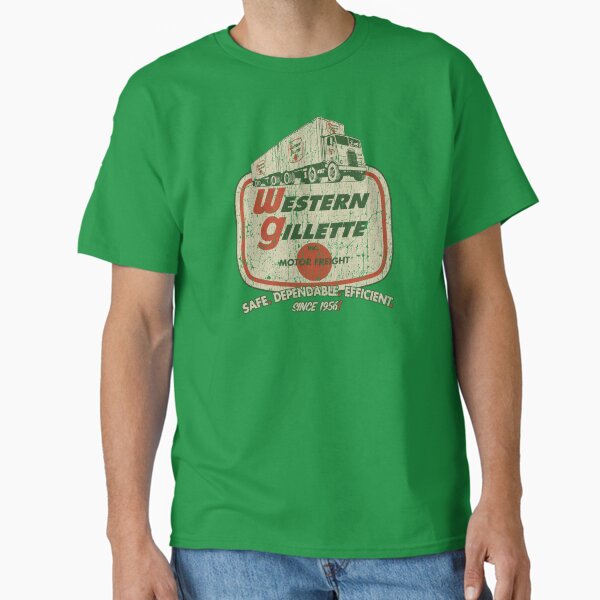 "Western Gillette Motor Freight 1956" Classic T-Shirt for Sale by AstroZombie6669