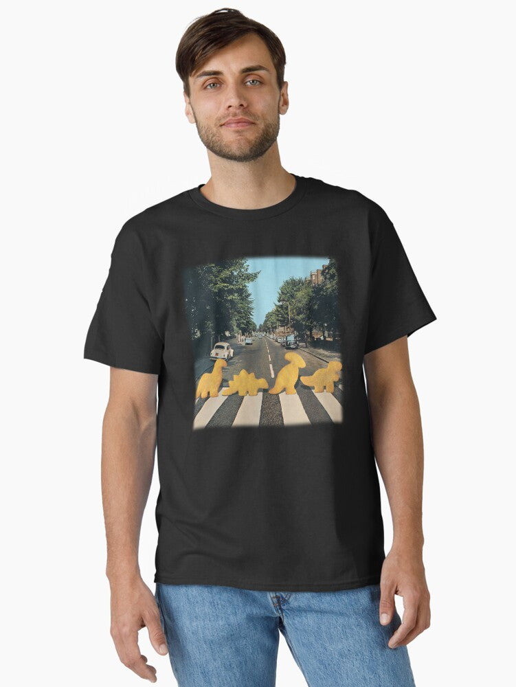 Dinosaur chicken nuggets - nuggie road Classic T-Shirt