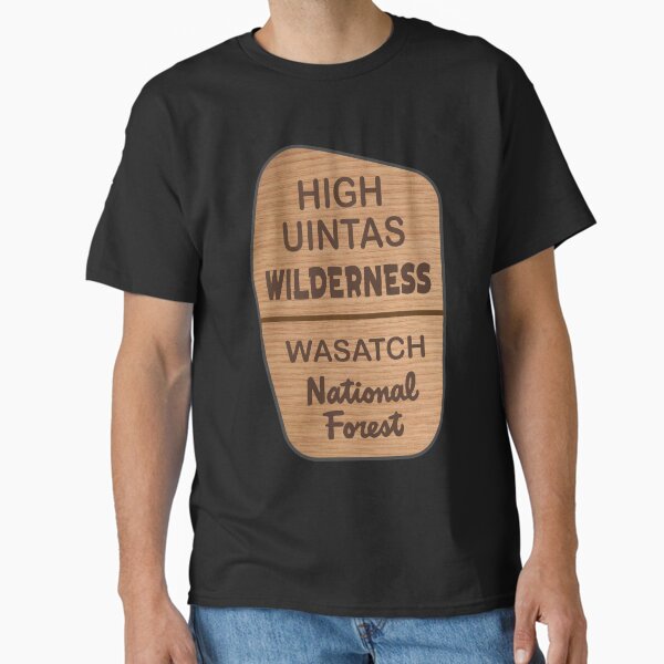 High Uintas Wilderness, Wasatch National Forest  Classic T-Shirt for Sale by ginkgotees
