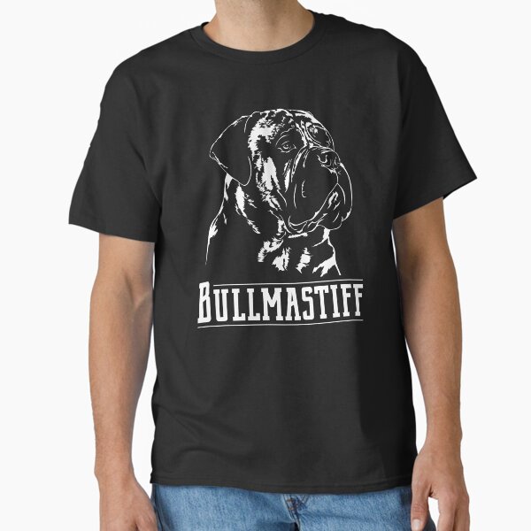 Bullmastiff English Mastiff Dog Canine Portrait Classic T-Shirt by dogarts