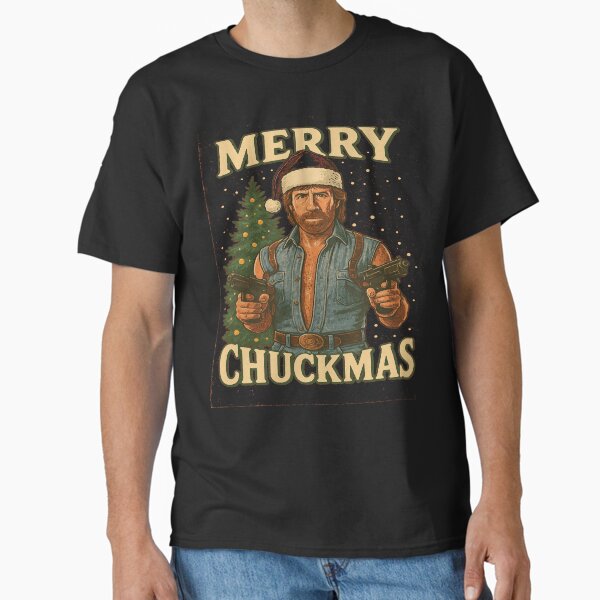 Chuck Norris Christmas  Classic T-Shirt for Sale by Dixey3