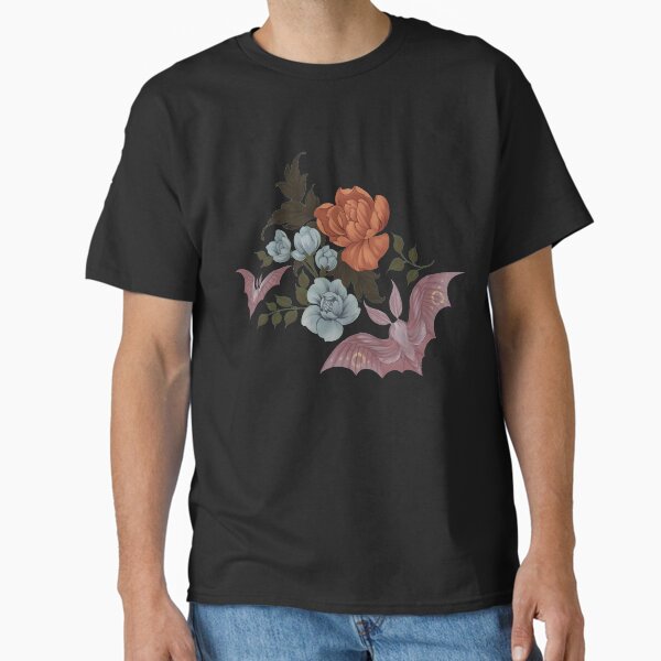 Botanical - moths and night flowers Classic T-Shirt for Sale by fioski
