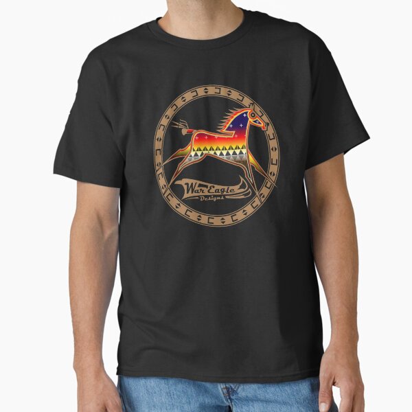 Protecting the people Brown Horse Classic T-Shirt for Sale by MelvinWarEagle