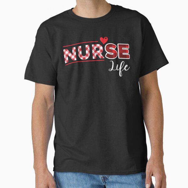 "LOVE Nurse Life Valentine Day Shirt LOVE Stethoscope Nurse Life Valentine 2022" Classic T-Shirt for Sale by Ake10