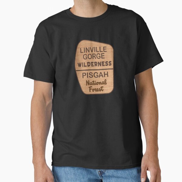 Linville Gorge Wilderness, Pisgah National Forest Classic T-Shirt for Sale by ginkgotees