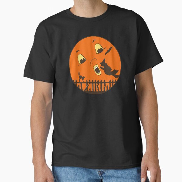 Vintage Halloween Moon and Witch Classic T-Shirt for Sale by The-Creeps