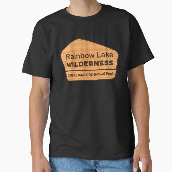 Rainbow Wilderness, Chequamegon National Forest Classic T-Shirt for Sale by ginkgotees