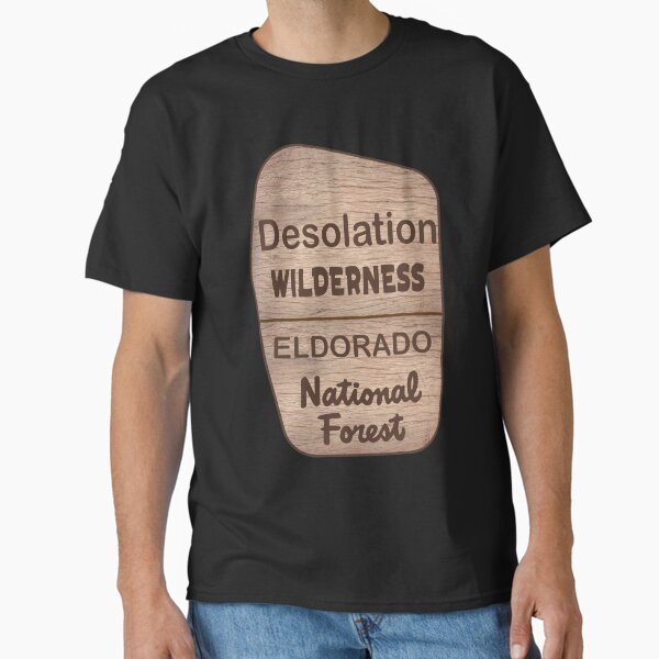 Desolation Wilderness, Eldorado National Forest Classic T-Shirt for Sale by ginkgotees