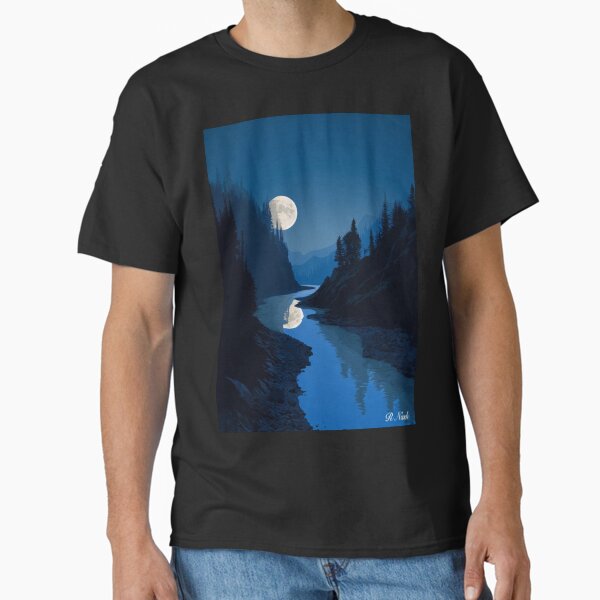 A Blue Night Classic T-Shirt for Sale by randynash