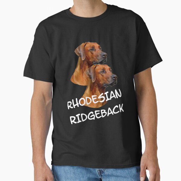 Rhodesian Ridgeback Dog Lover Classic T-Shirt by Sven19864
