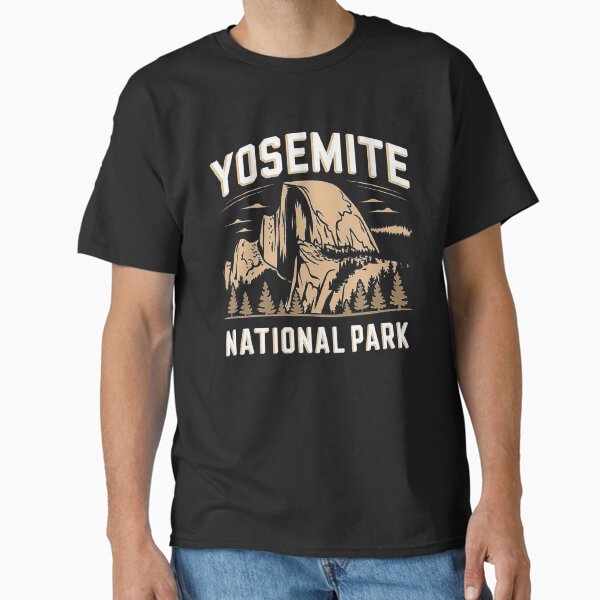 Yosemite National Park Half Dome Scenic Design Classic T-Shirt for Sale by love3617