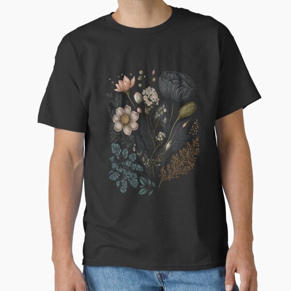 Dark Academia Botanical Art Classic T-Shirt for Sale by Enyr