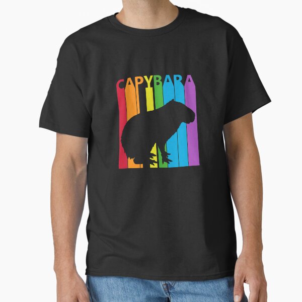 Capybara Animal Silhouette Classic T-Shirt for Sale by paulveri
