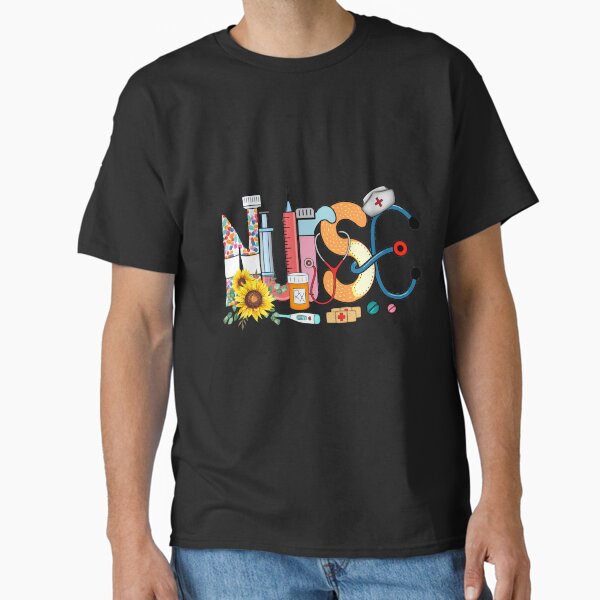 "Nurse" Classic T-Shirt by htmdesign1