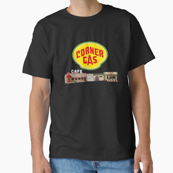 Corner-Gas-Logo-and-Station-Womens Classic T-Shirt for Sale by NatalieCoxx