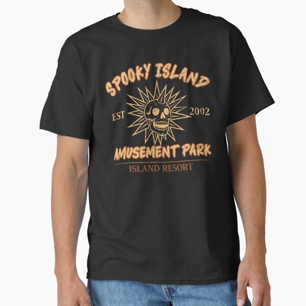 Spooky island - funny halloween Classic T-Shirt for Sale by Darkifun