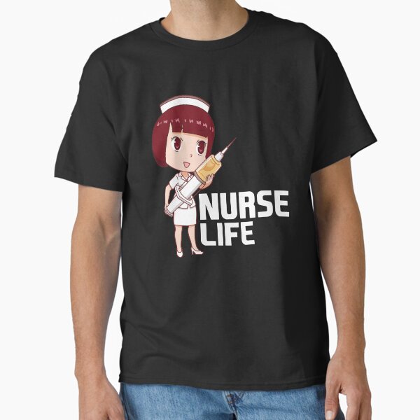 "Love Nurse Life" Classic T-Shirt for Sale by SenGift