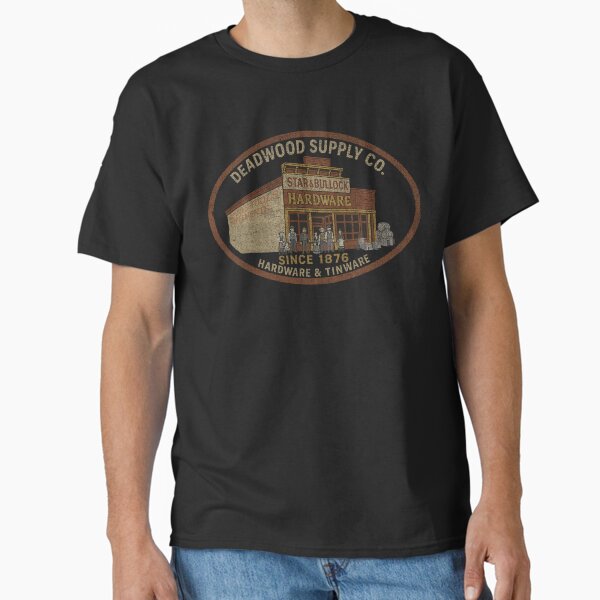 Deadwood Supply Co. – Star & Bullock Hardware Store Vintage Classic T-Shirt for Sale by EmersionPrints