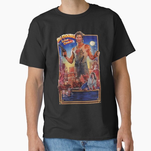 "Big Trouble in Little China Kurt Russell" Classic T-Shirt by paramarket