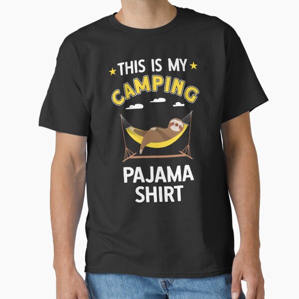Camping Pajama Funny Camper Gear Classic T-Shirt for Sale by TM-Multidesign